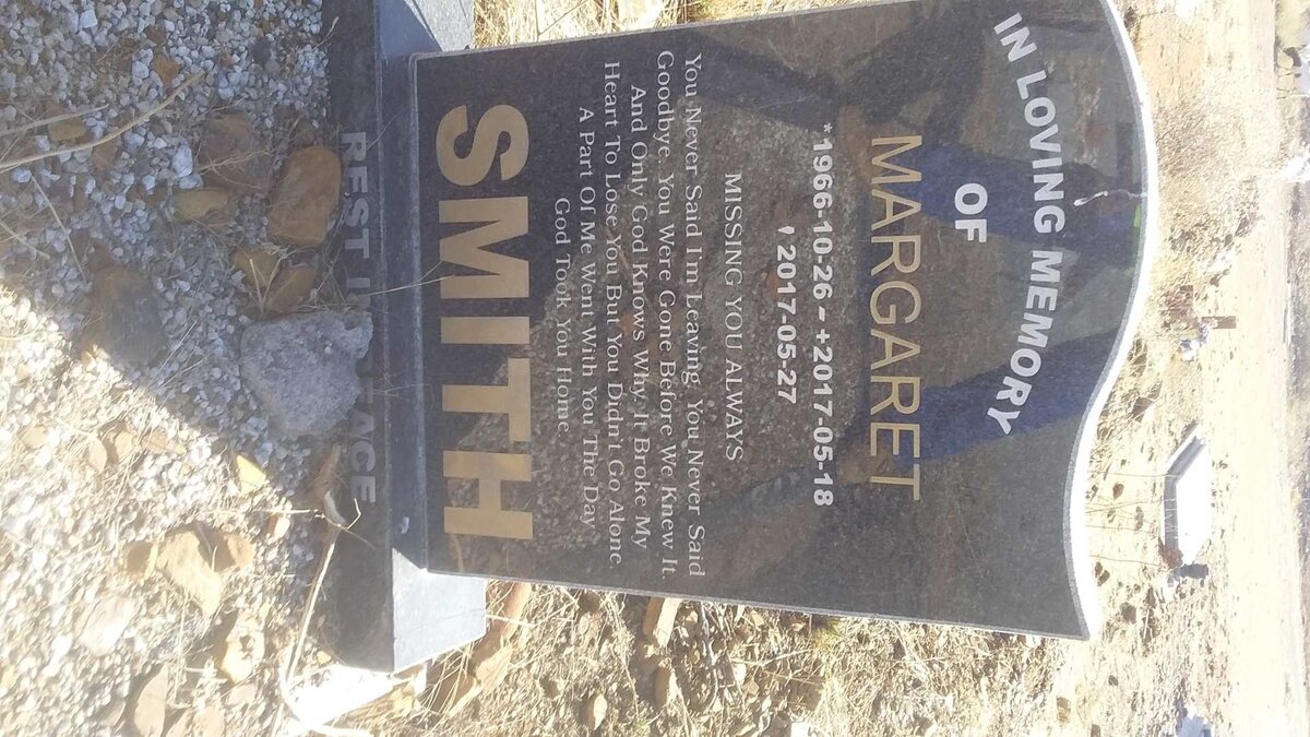 SMITH Margaret 1966-2017