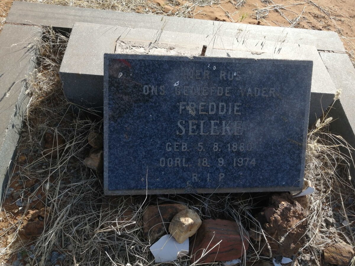SELEKE Freddie 1880-1974