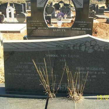 GRIESSEL Jacob Johannes 1914-1977 &amp; Maria Magdalena VAN DER RYST 1918-2006