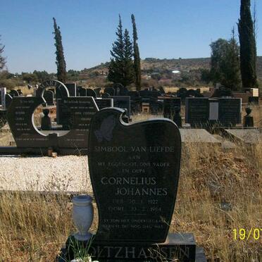 HOLTZHAUSEN Cornelius Johannes 1927-1984