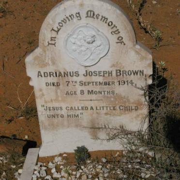 BROWN Adrianus Joseph -1914