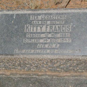 FRANCIS Kitty 188?-1945
