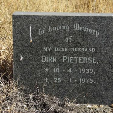 PIETERSE Dirk 1939-1975