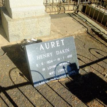 AURET Henry Dakin 1924-1995