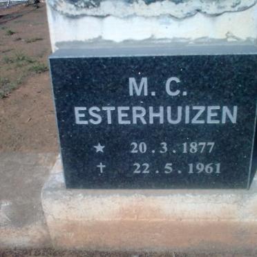ESTERHUIZEN M.C. 1877-1961
