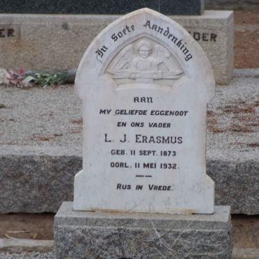 ERASMUS L.J. 1873-1932