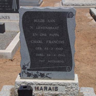 MARAIS Charl Francois 1900-1963