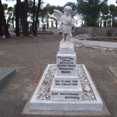 MANS Beatrix Magdalena 1936-1939