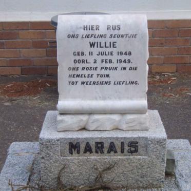 MARAIS Willie 1948-1949