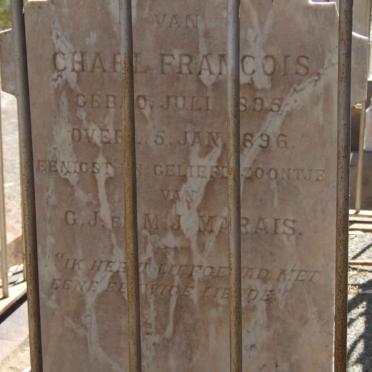 MARAIS Charl Francois 1895-1896