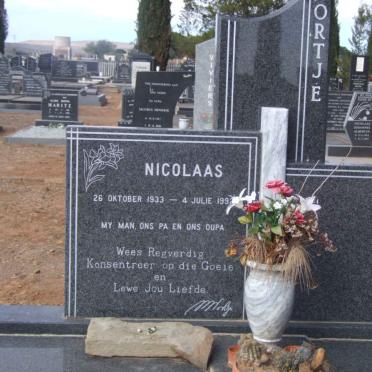 NORTJÉ Nicolaas 1933-1992