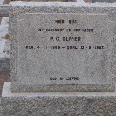 OLIVIER P.G. 1888-1957