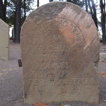 ROSSOUW Jacobus Petris Pouwel 1917-1919