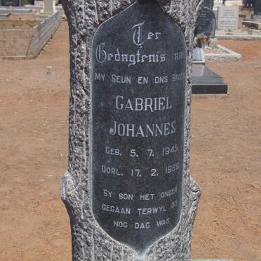 SPAMER Gabriel Johannes 1945-1969