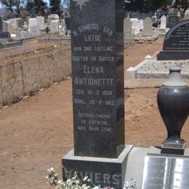 VIVIERS Elena Antionette 1938-1965