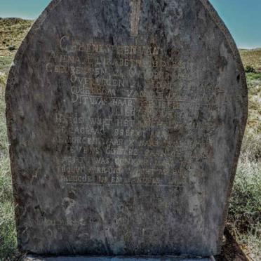 Northern Cape, FRASERBURG district, Rattelfontein 394_2, farm cemetery