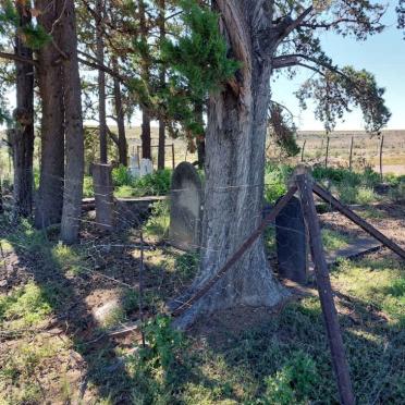 Northern Cape, FRASERBURG district, Rattelfontein 394_3, Wangarino, farm cemetery