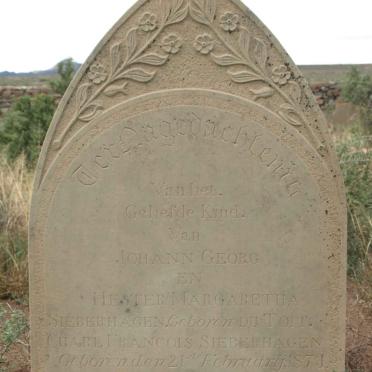 SIEBERHAGEN Charl Francois 1871-1871