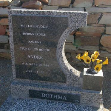 BOTHMA Andre 1987-1998