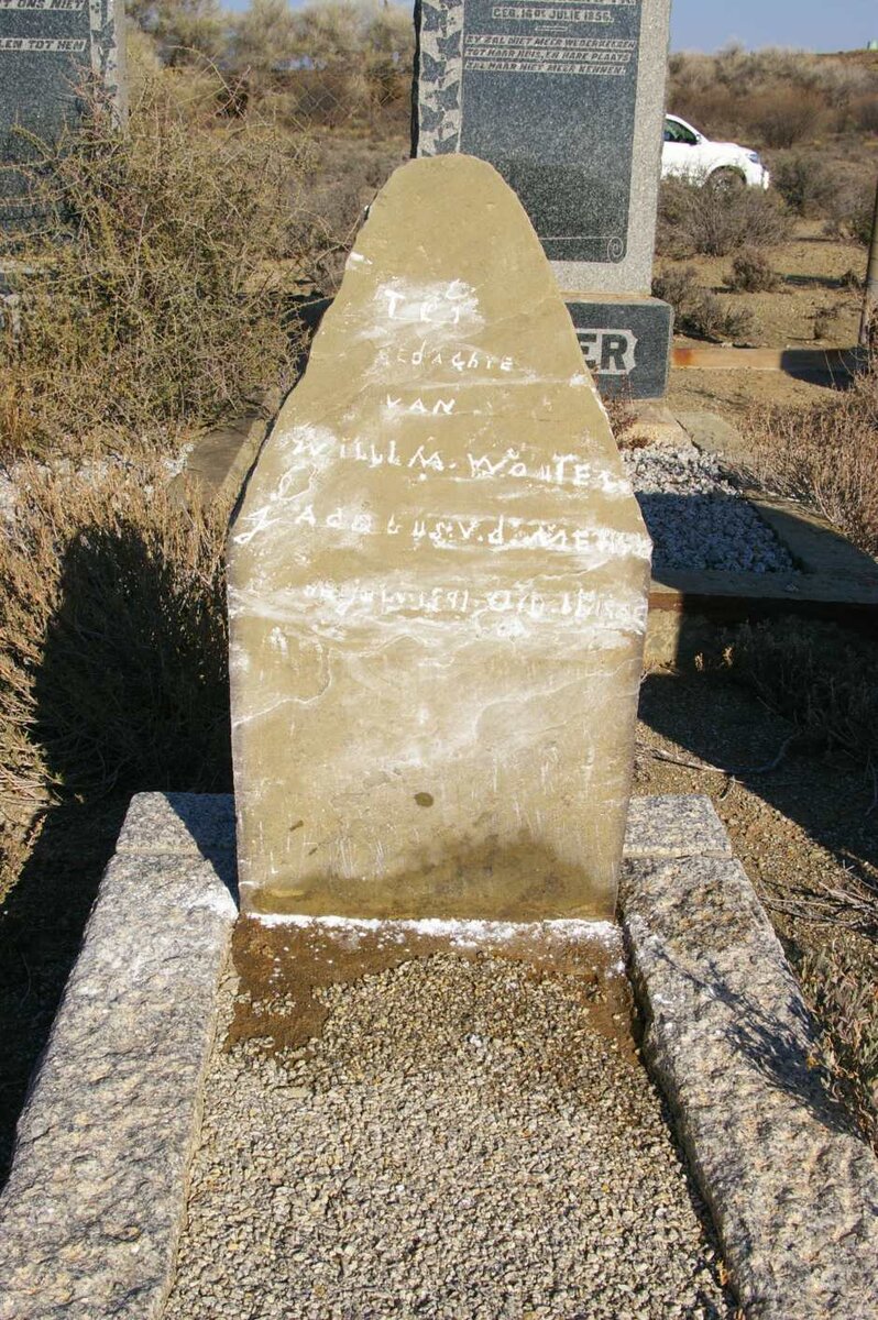 MERWE Willim Wouter Jacobus, v.d. 1891-190?