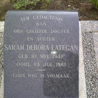 LATEGAN Sarah Debora 1942-1961