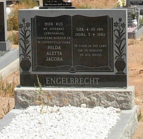 ENGELBRECHT Hilda Aletta Jacoba 1911-1982