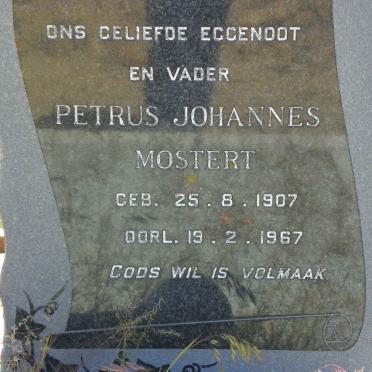 MOSTERT Petrus Johannes 1907-1967