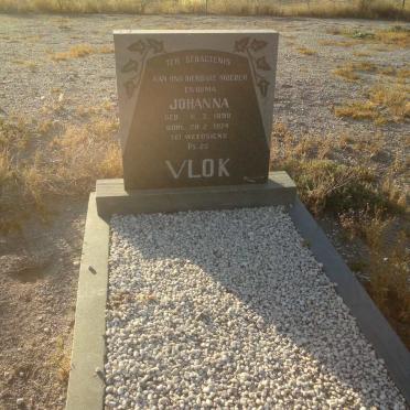 VLOK Johanna 1890-1974