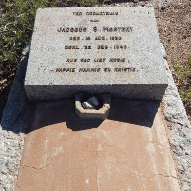 MOSTERT Jacobus S. 1938-1940