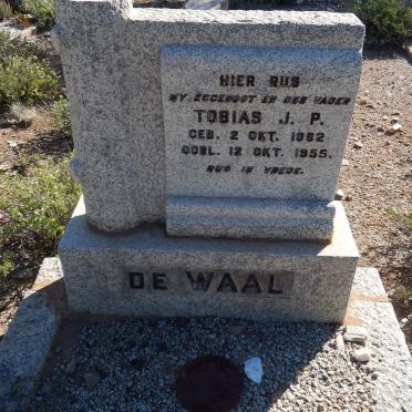 WAAL Tobias J.P., de 1882-1955 &amp; Maghrieta W.J. MARITZ 1871-1960