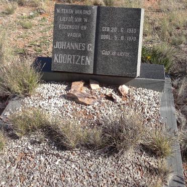 KOORTZEN Johannes G. 1930-1970