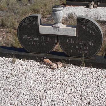 BLERK Christiaan R. 1911-1990 &amp; Christina J.D. 1918-