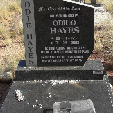 HAYES Odilo 1951-2003