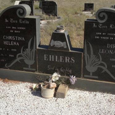 EHLERS Dirk Leonardus 1903-1967 &amp; Christina Helena 1906-1984