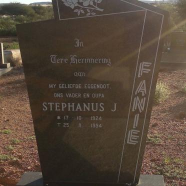 SLABBERT Stephanus J. 1924-1994