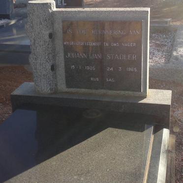 STADLER Johan 1905-1965