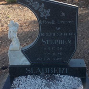 SLABBERT Stephen 1964-1996