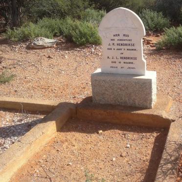 HENDRIKSE J.P. : : HENDRIKSE A.J.L.