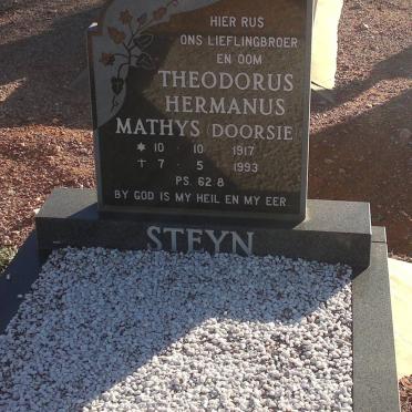 STEYN Theodorus Hermanus Mathys 1917-1993