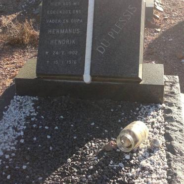 PLESSIS Hermanus Hendrik, du 1902-1976