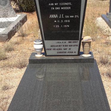 BLAAUW Anna J. nee VAN ZYL 1916-1974