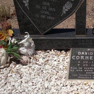 CORNELISSEN David Izak 1957-2009