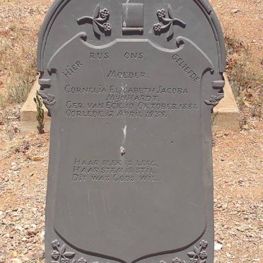 MYNHARDT Cornelia Elizabeth Jacoba nee VAN ECK 1881-1939