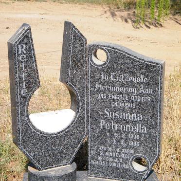 BRINK Susanna Petronella 1975-1996