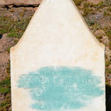 CLOETE M.S.C. nee SCHEEPERS 187?-1951 