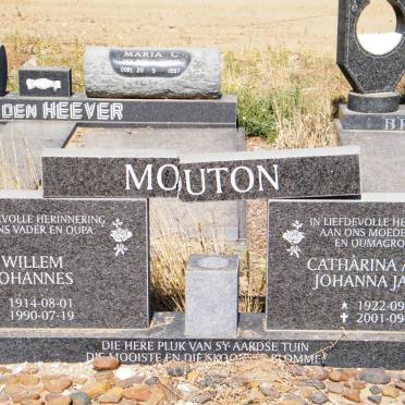 MOUTON Willem Johannes 1914-1990 &amp; Catharina Aletta Johanna Jacoba 1922-2001