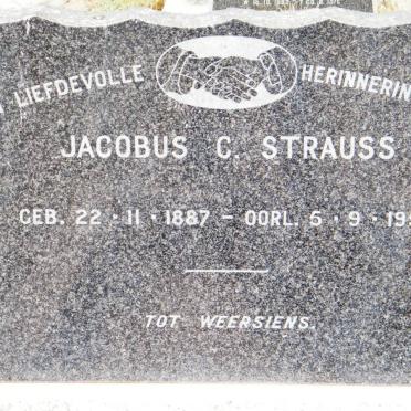 STRAUSS Jacobus C. 1887-1958