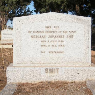 SMIT Nicolaas Johannes 1906-1943