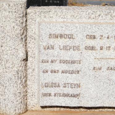 STEYN Louisa nee STEENKAMP 1887-1962