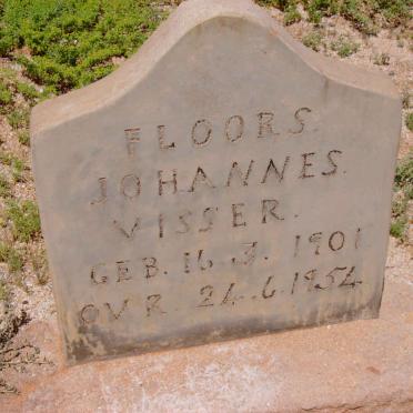 VISSER Floors Johannes 1901-1954